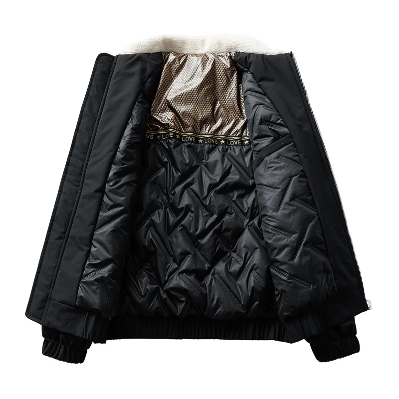 

Winter Outdoor Cycling Sports Windproof Warm and Cold Proof Jacket Fashionable Handsome Men's High-quality Casual Cotton Clothes