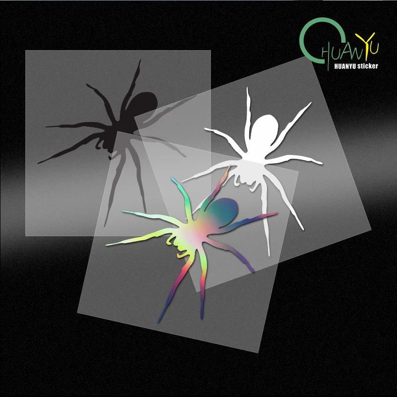 

Полые наклейки для автомобиля, киберпанк, яд, цветок, паук, черная вдова, наклейки, покрытие от царапин, водонепроницаемая настройка