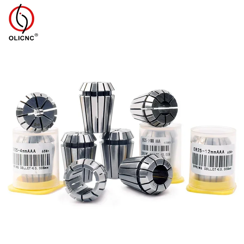 ER2 Chuck 2mm-20mm Spring Chuck Accuracy 0.015 Material 45 Steel  For  Cnc Milling Tool Holder Er Collet Chuck Hot