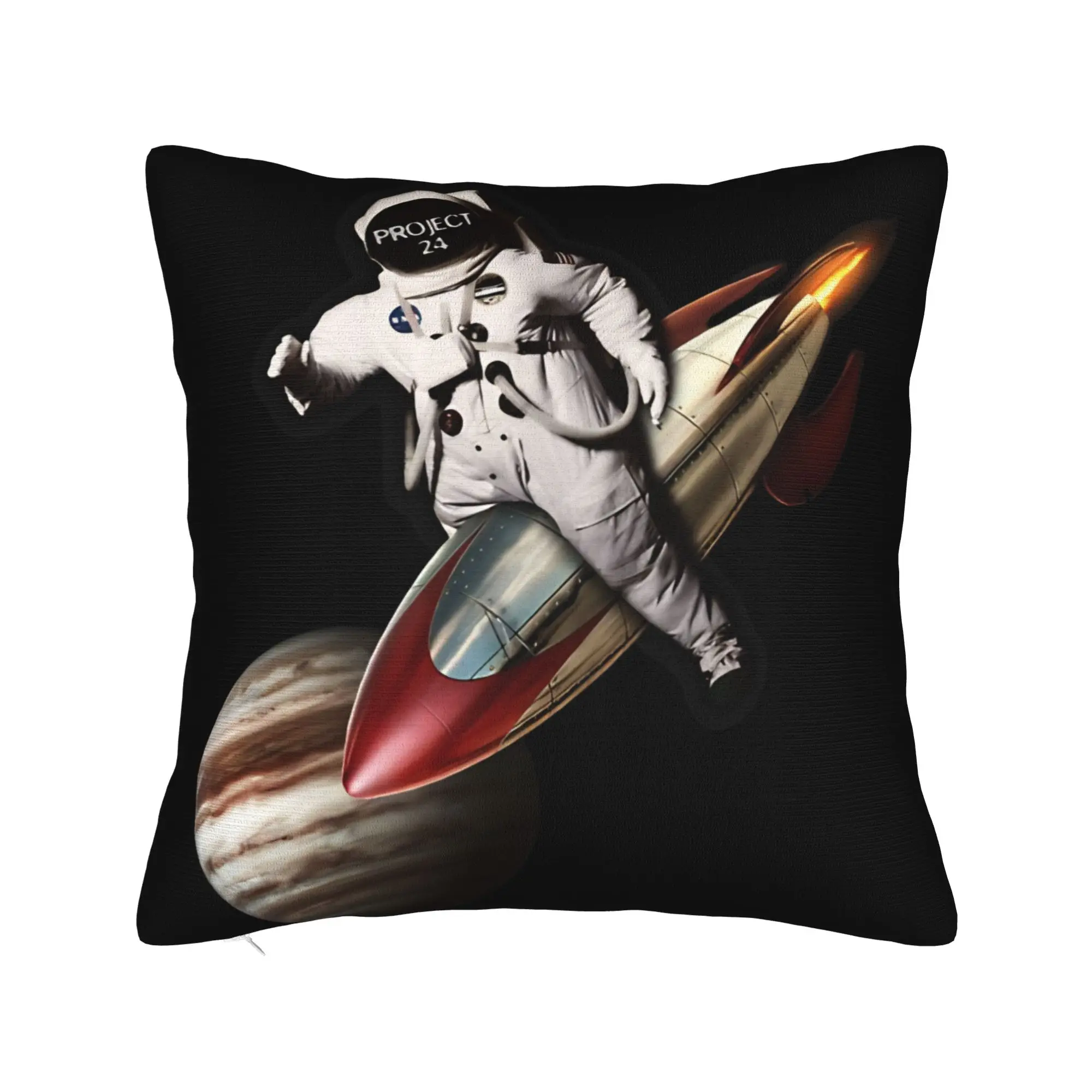 Space Man Pillowcases Project Hail Mary Funny Pillow Case For Sofa Home Decoration Print Pillow Cover