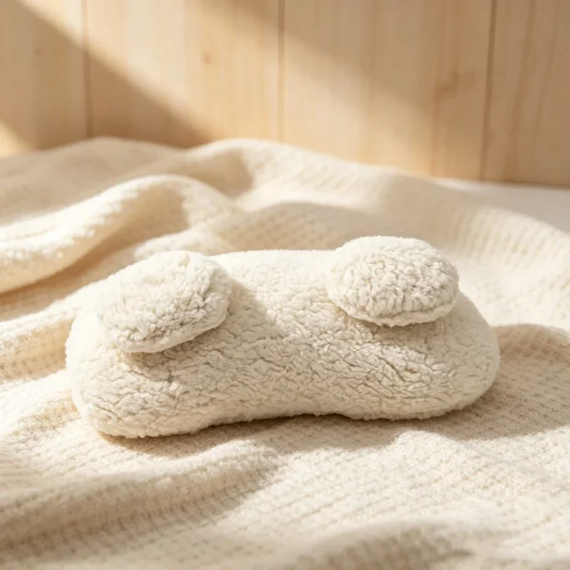 Crescent Shape Plush Pillow Cushion Filler Newborn Shooting Prop For Baby Bed Basket Infant Photography Assisted Modeling Mat