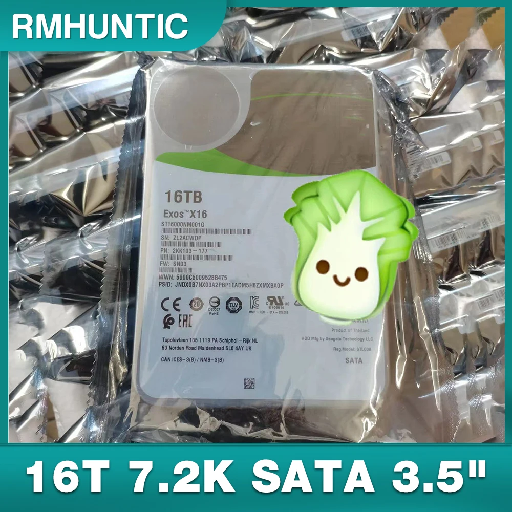 ST16000NM001G Enterprise Hard Disk 16T 7.2K SATA 3.5