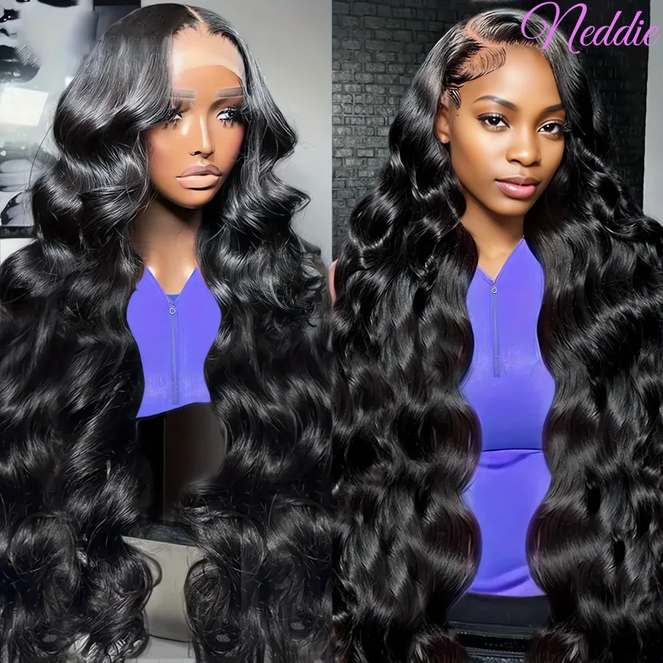 

Body Wave Lace Frontal Wig 40 Inch PrePlucked Brazilian Cheap Wigs On Sale Clearance HD Transparent Human Hair For Women Choice