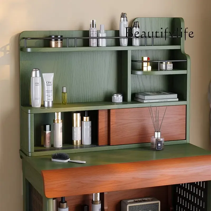 X35 French Retro High-value Master Bedroom Solid Wood Simple Modern New Chinese Small Bedroom Dresser