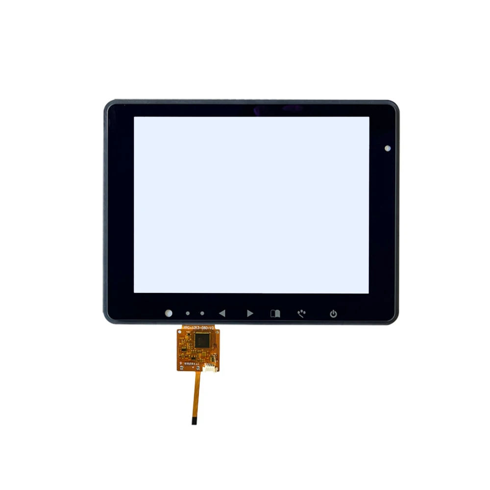 8-Inch 1024 * 600 LVDS interface, sun-readable 1500nit wide temperature touch screen TFT LCD screen with driver board