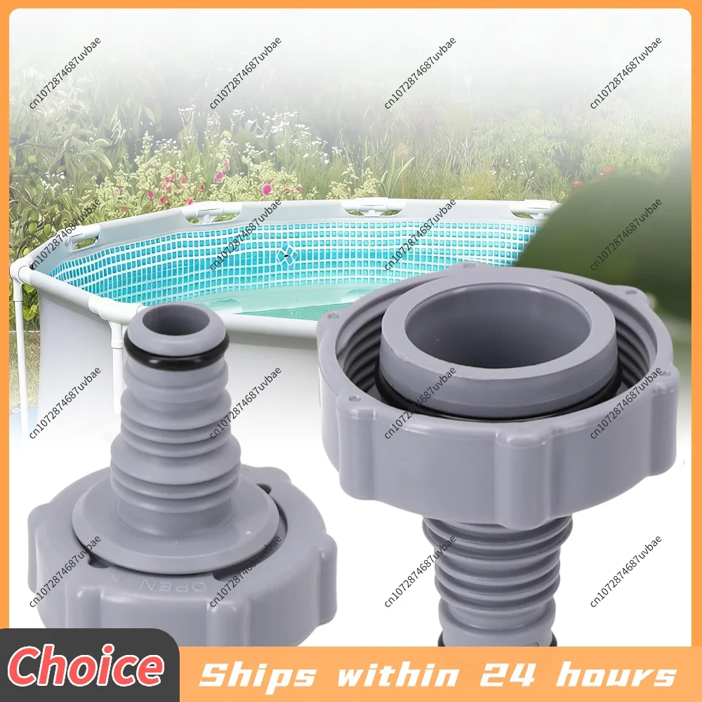 Für Bestways P6H1419 Schwimmbad-Ablaufventile, Pool-Ablass-Schlauchadapter für Entwässerung, Poolfilter-Rückspülleitungen, Abwasseranschluss
