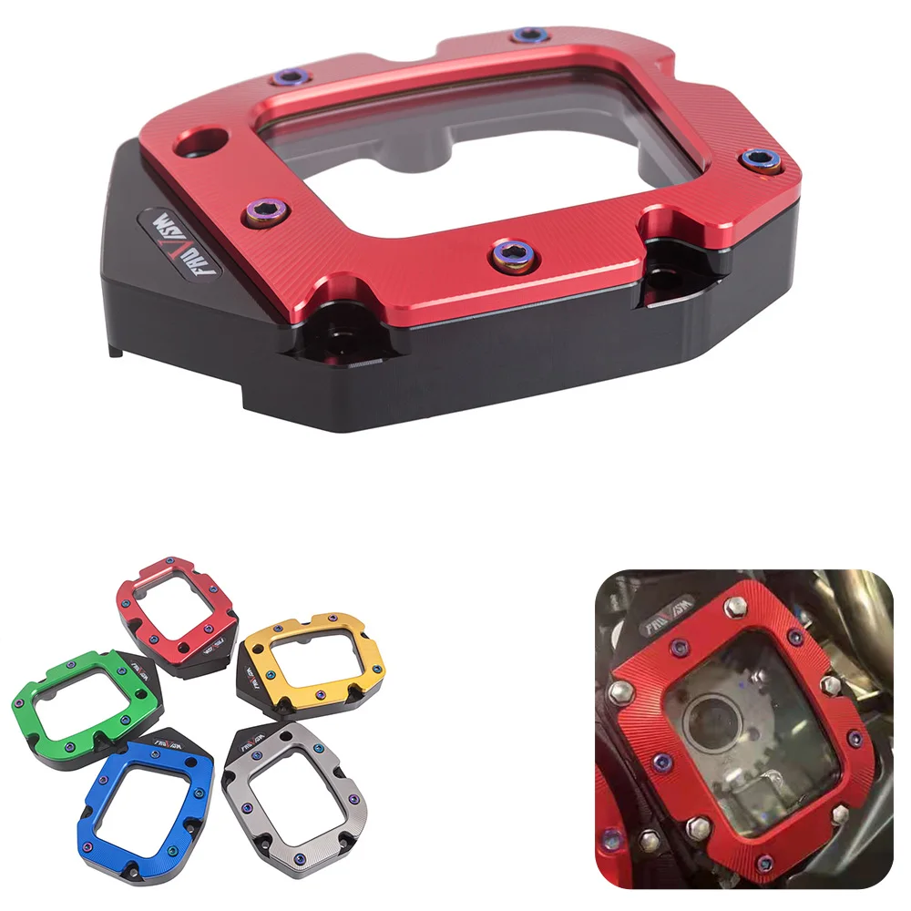 

Прозрачная крышка мотоцикла Pulse/Timing, правый корпус двигателя, алюминиевые аксессуары для Kawasaki Z900 2017-2021