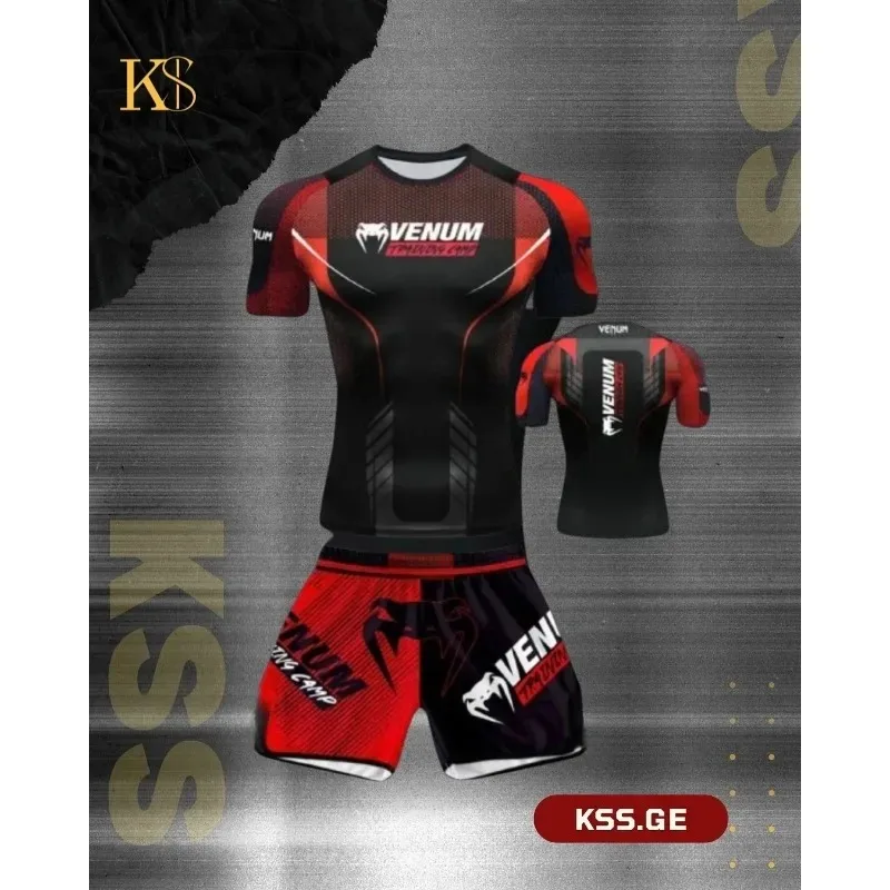 Best-Selling Outdoor Sports Casual Short-Sleeved Short-Pants Set for Men And Women Martial Arts Boxing Clothing