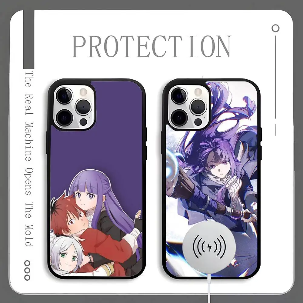 

F-Frieren Sousou Frieren Anime Phone Case For Magnetic Wireless Charge Cover For iphone 16 15 14 13 12 11 Pro Max Plus Coque