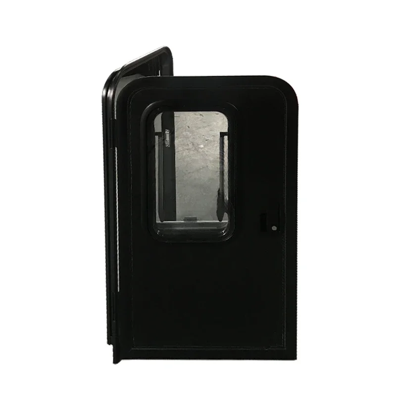 Popular Camper Trailer Door Mini Entrance Door, RV Accessories with Side Windows, Suitable for Self-Driving