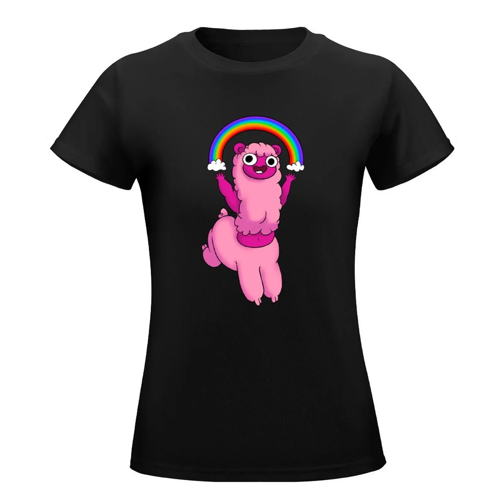 Rainbow Pride Wammawink in Centaurworld camiseta para mujer, tops de verano, camiseta divertida, vestido largo