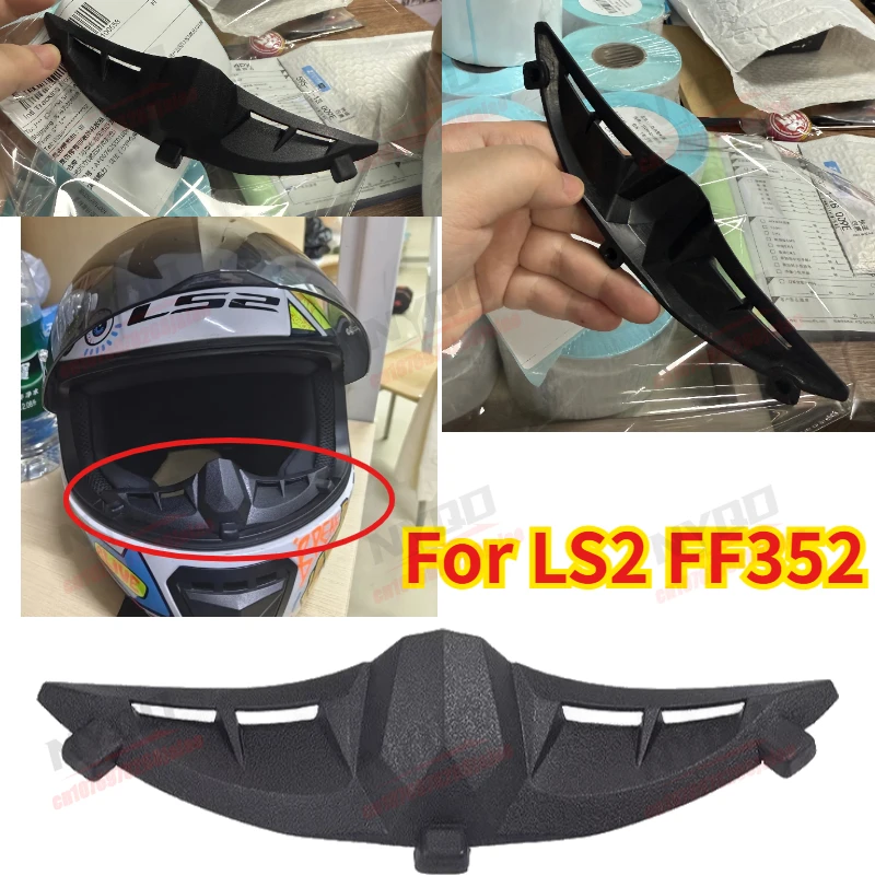 

For LS2 FF352 Helmet Nose Guard / Breath Deflector, Replacement Motorcycle Helmet Accessories