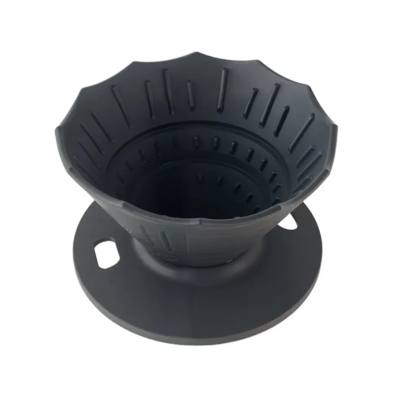 

ABWM-Collapsible Pour Over Coffee Dripper Silicone Camping Coffee Filter For Travel Camping Office Hom Coffee Accessories