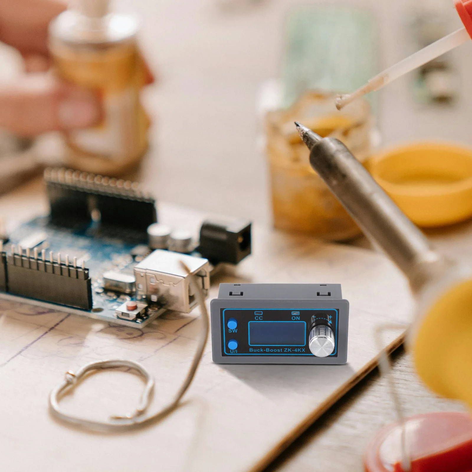 Regulador de voltaje CC programable de 35W, módulo de potencia ajustable, convertidor de alta potencia para uso Industrial de laboratorio electrónico