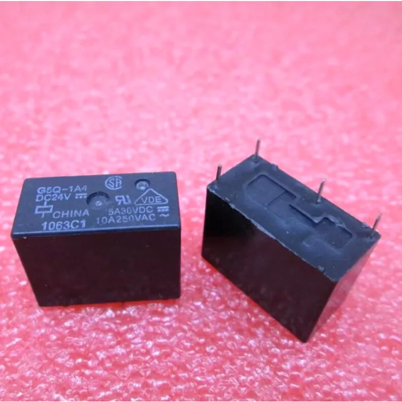 

HOT NEW G5Q-1A4 DC24V G5Q-1A4-DC24V G5Q1A4 24VDC dc24v 24V relay DIP4