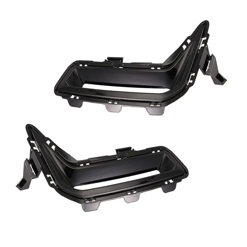 Hot-1Pair Front Fog Light Lamp Bezel Chrome Trim Cover For BMW X5 G18 LCI 2023-2024 Aircurtain Links