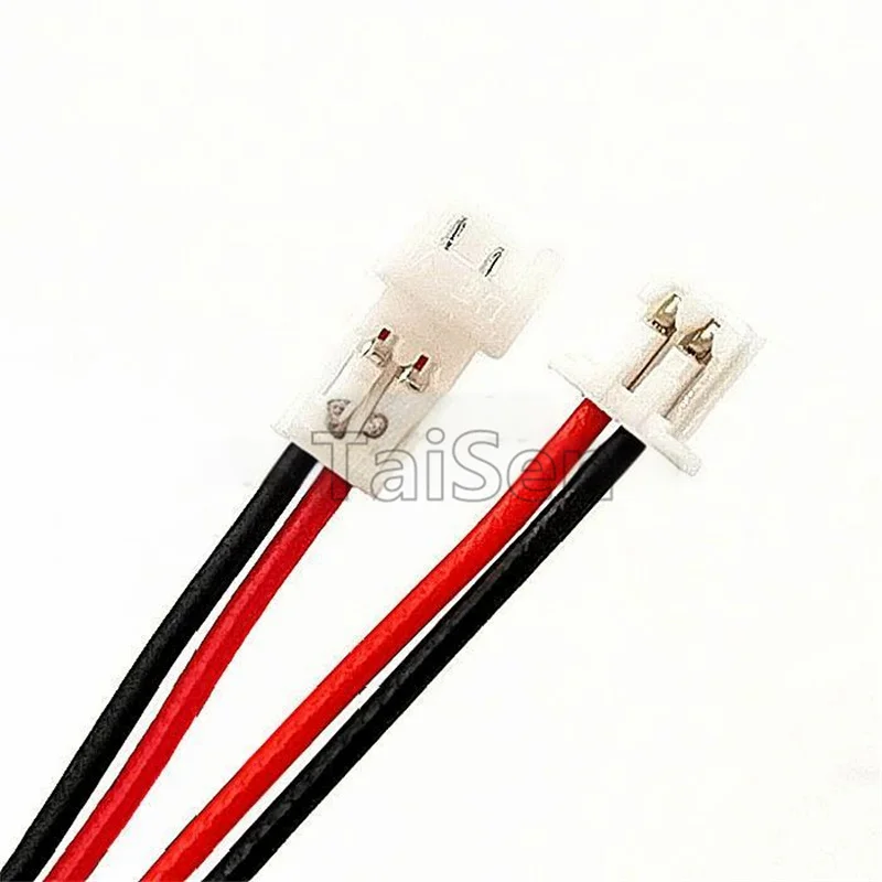 10 PZ 1.25mm Terminale Filo 2P Plug-in Cavo Maschio-Femmina Butt-Joint Cavo di Collegamento Elettronico Plug-in connettore