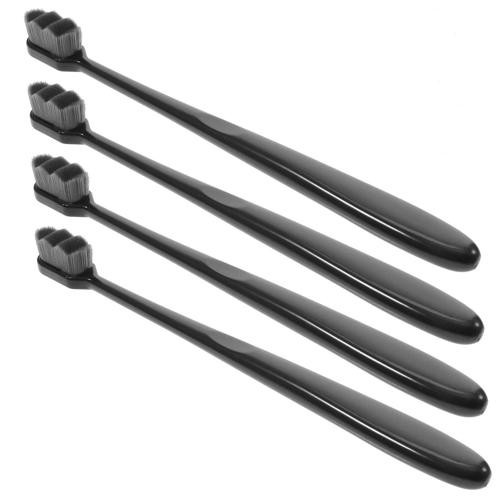 

4Pcs Portable Toothbrushes Super Soft for Sensitive Gums Foldable Travel Adult Kids Small Size Lightweight Easy Carry Manual