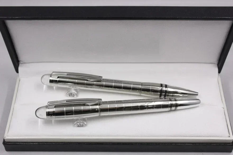 أقلام جل فاخرة على شكل نجمة Mb قلم حبر جاف هدية قلم حبر جاف أقلام برميل دوارة للكتابة