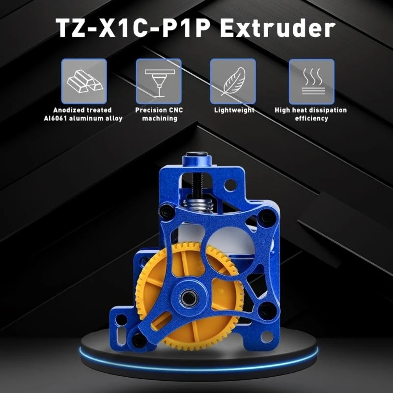 

Экструдер промышленного класса улучшает набор с автоматическим металлическим корпусом и закаленной шестерней для неисправностей печати K1KF