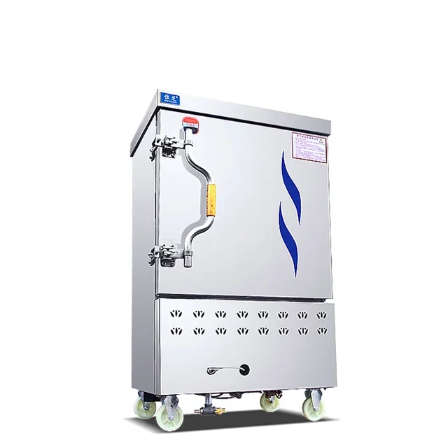 Automatic Commercial Steam Heating Rice Cooker Food Steamer/Steaming Rice Machine/large Steaming Cabinet Troly Machine