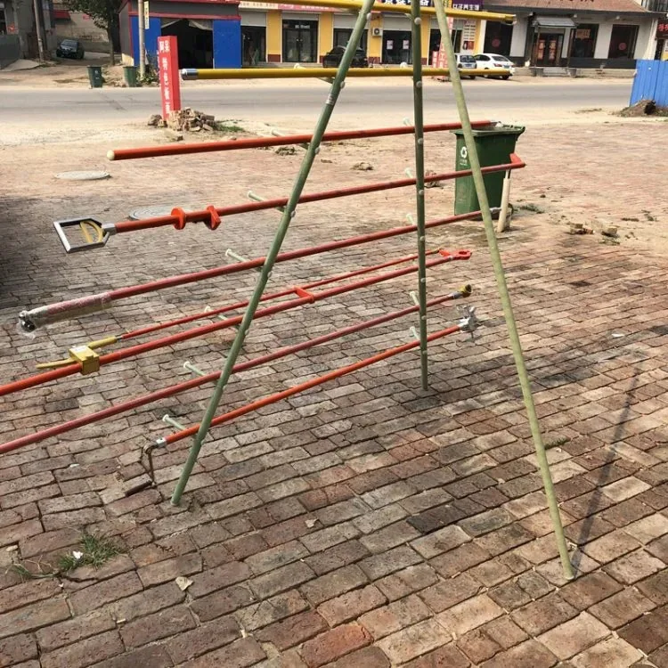 Multi-layer insulating rod moisture-proof placement rack, ground storage rack, triangular tool storage hanger, insulating