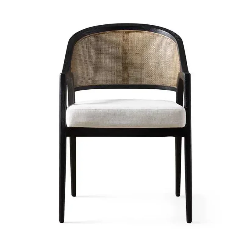 كرسي فردي فاخر منتصف القرن أثاث حديث كراسي غرفة المعيشة دباغة الطعام كرسي غرفة نوم جاردين الذراع Sillones الفناء #6