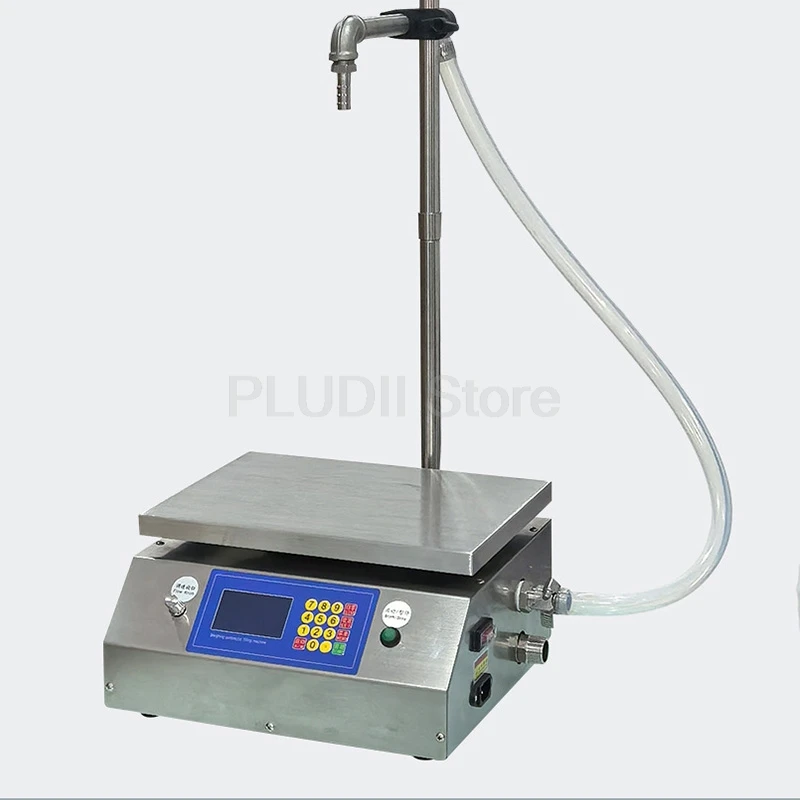 Weight Based Filling Machine 200W High Flow Cooking Oil Filling Machine For Peanut Soybean Oil Lubricant Essential Oil Dispenser