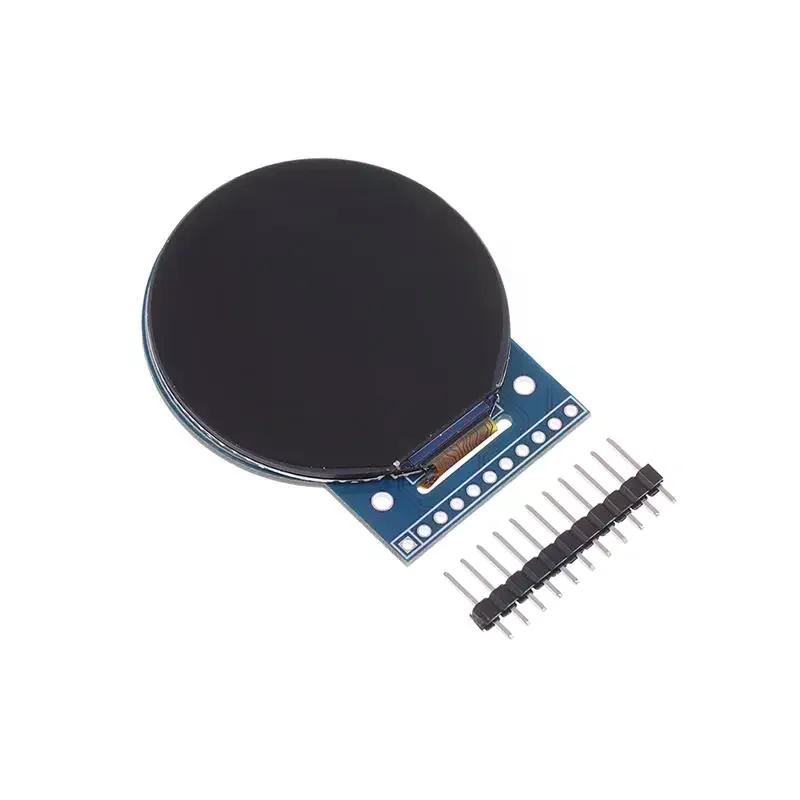 Picture 3: 360x360 Pixels 1.53-Inch Round TFT Display: ST77916 QSPI Color LCD Screen – Compatible For Arduino