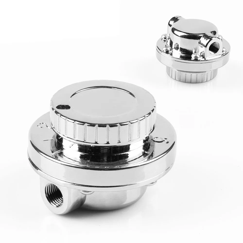 Automobile Modification Pressure Regulator 1- 5psi Fuel Pressure Regulator 8mm 10mm Carburetor Hose