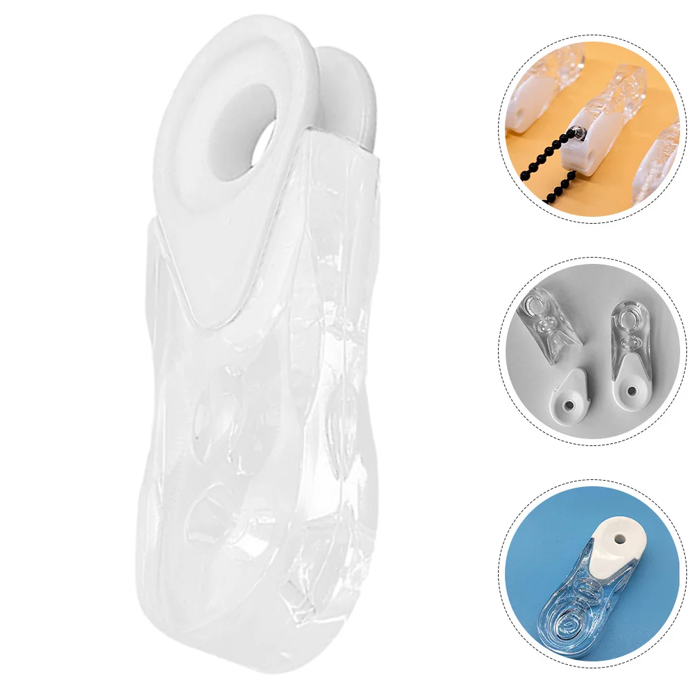 

4Pcs Window Blind Cord Weights Handles Smooth Texture Firm Plastic Material for Longtime Use Home Safety Blind Cord Weight