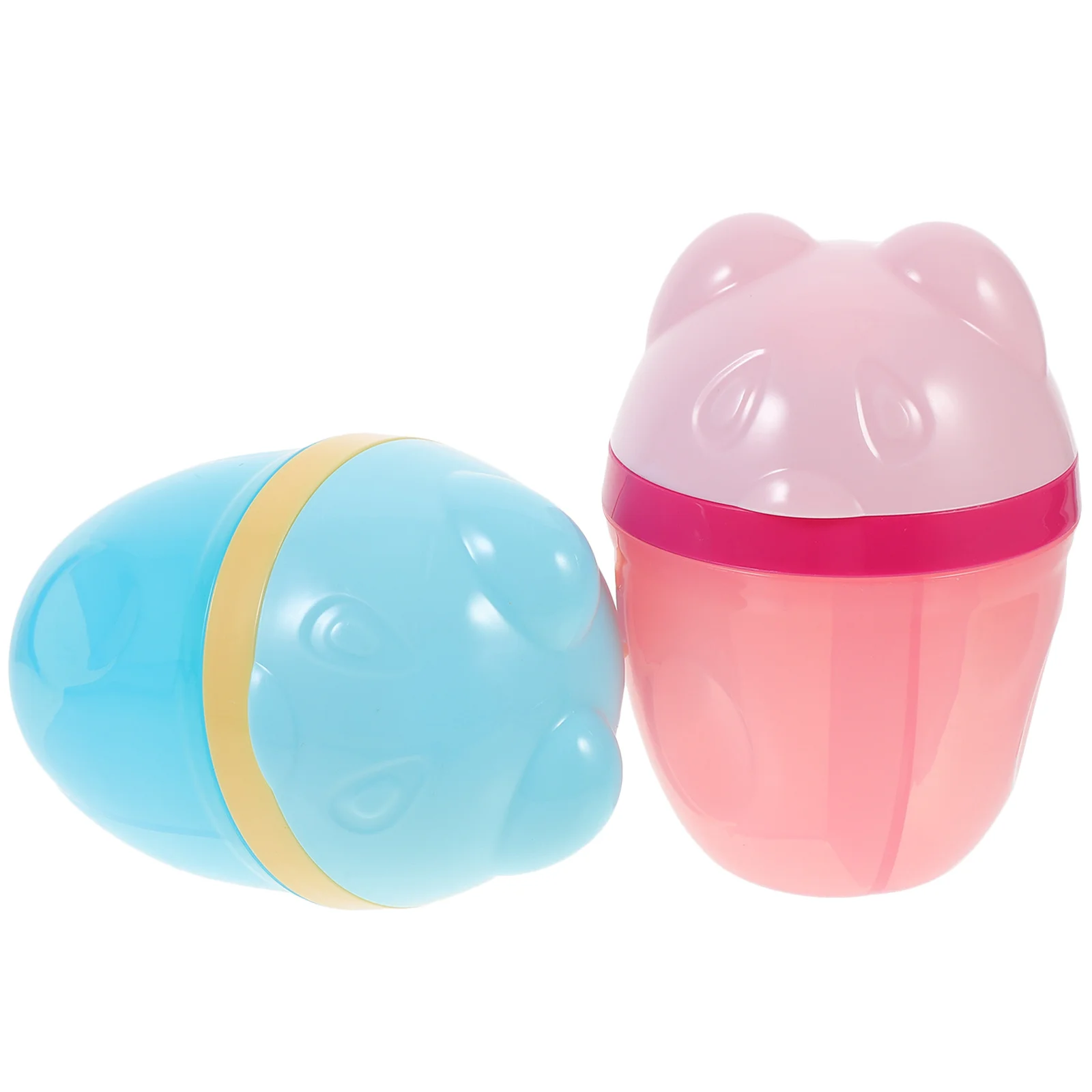 

2Pcs Large Capacity Milk Powder Box Eco-Friendly PP Material Baby Snacks Storage Container Multifunctional Sealed Travel