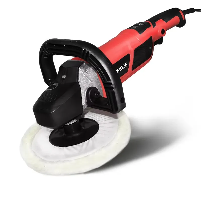 Ningbo 1500W variable speed 180mm electric rotary car polishing machine with LCD display