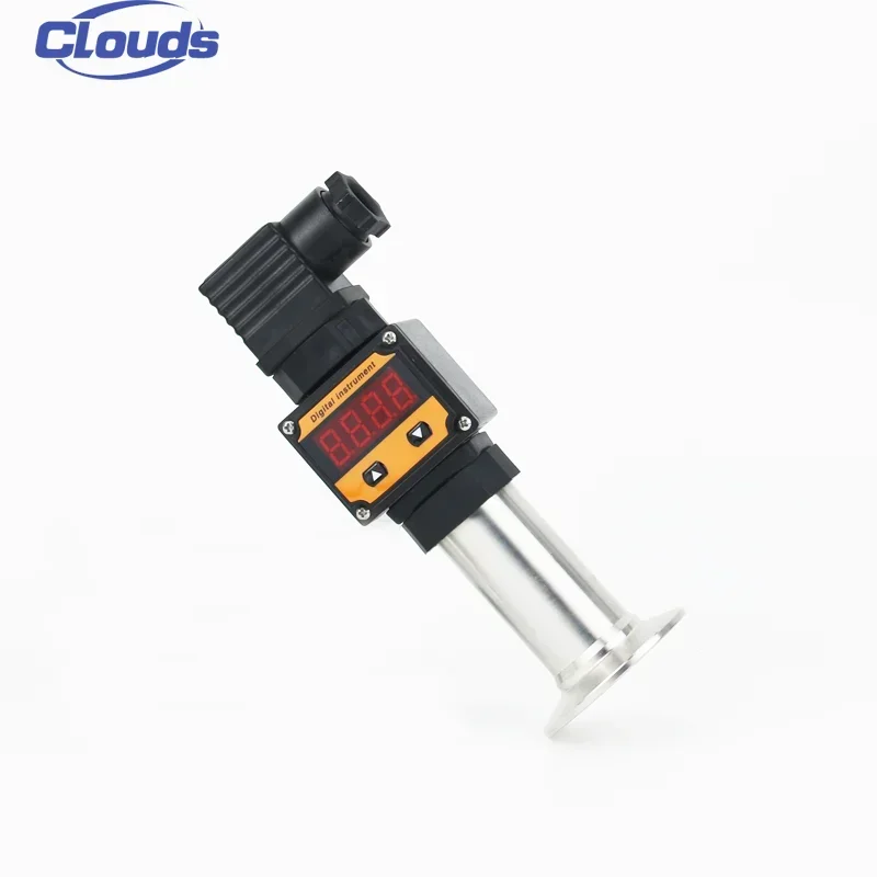 Clouds 4-20Ma Zigbee Or Standard Low Price Flat Film Quality Competitive Fuel Rail Digital Pressure Sensor Gauge
