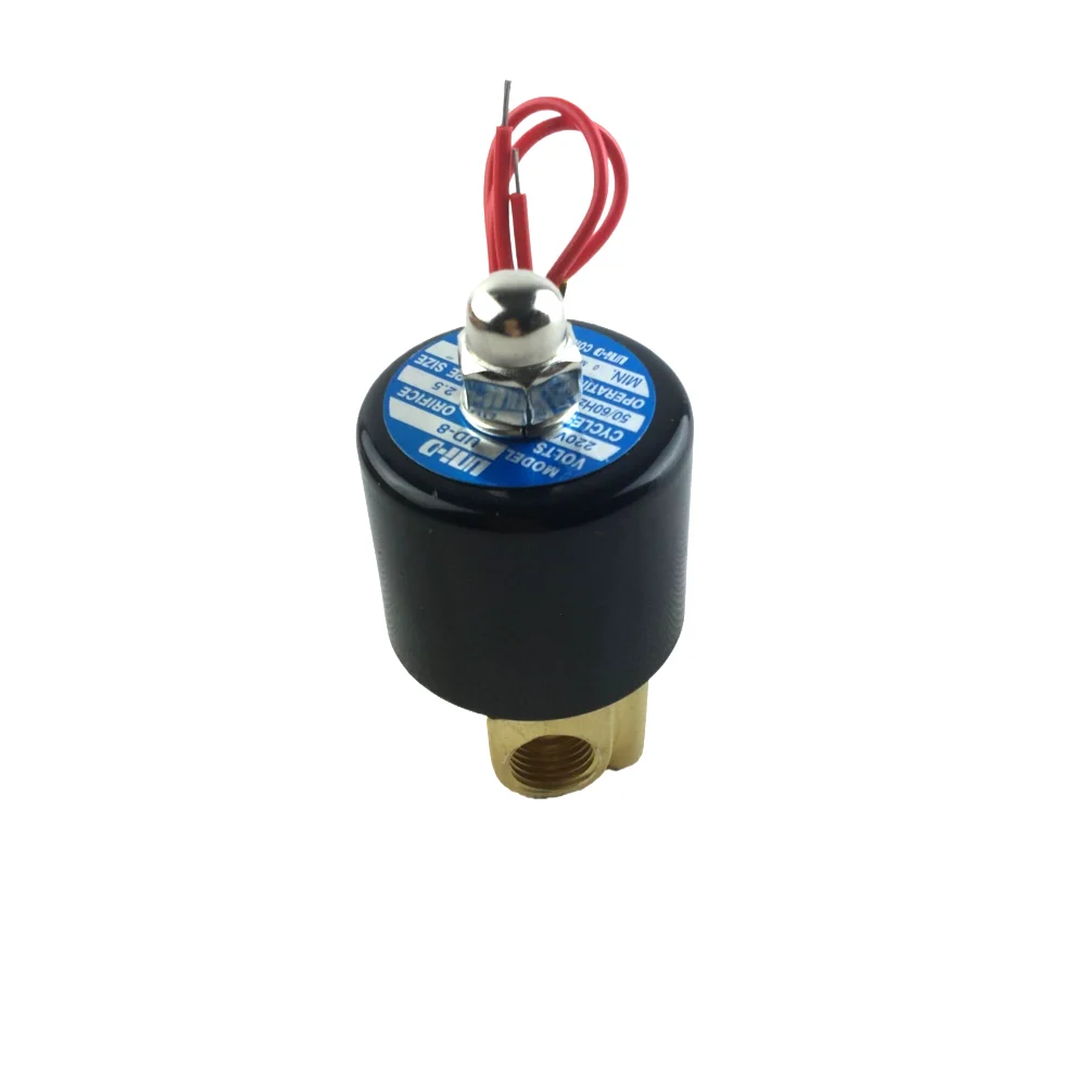 

Электромагнитный клапан UNID UD-10 для воды, 3/8" NPT (сопло 4 мм), 2/2-ходовой, нормально закрытый (Н.З.)