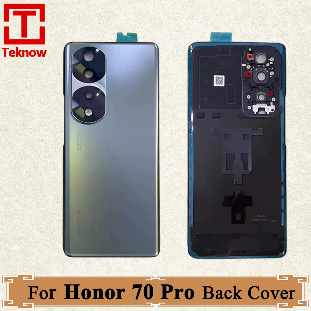 

Original Back Cover For Huawei Honor 70 Pro Battery Cover Rear Door SDY-AN00 Housing Case For Honor 70 Pro Back Cover Replace