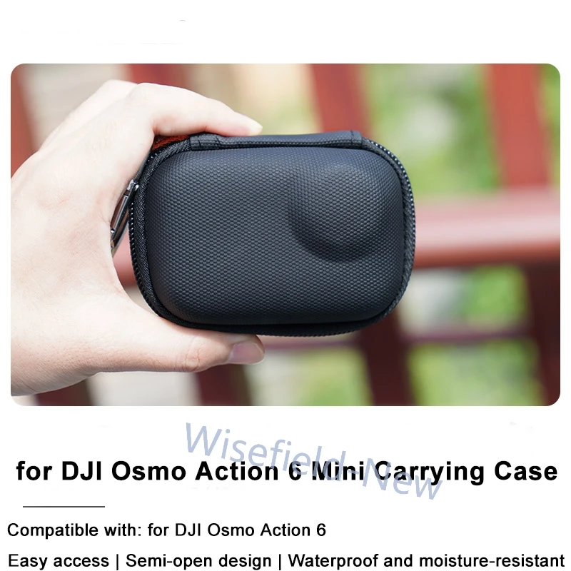 

Protective Carrying Case /Screen Protecor For DJI OSmo Action 6 Storage Bag & Protection Film with Hook