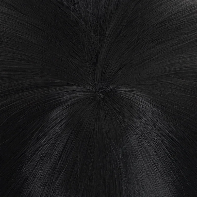 Anime Chainsaw Man Hayakawa Aki คอสเพลย์วิกผมสั้นสีฟ้าสีดําคอสเพลย์ผมสังเคราะห์ทนความร้อน Halloween Party วิกผมวิกผม C