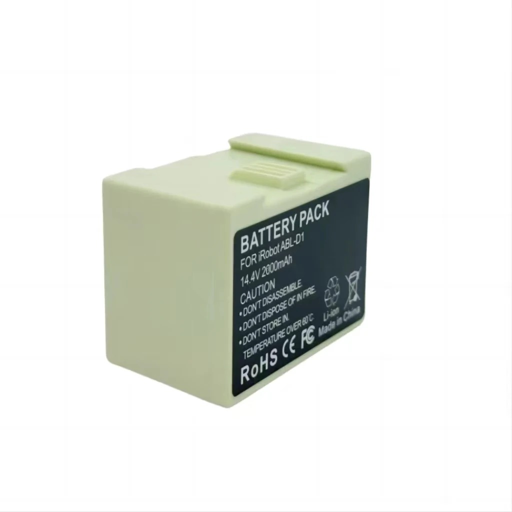 14.4V 2000mAh  Replacement Rechargeable Battery Pack For IRobot Roomba ABL-D1 PN 4624864 i7 i7+ E5 E5(5150) i3 i3+ i4+