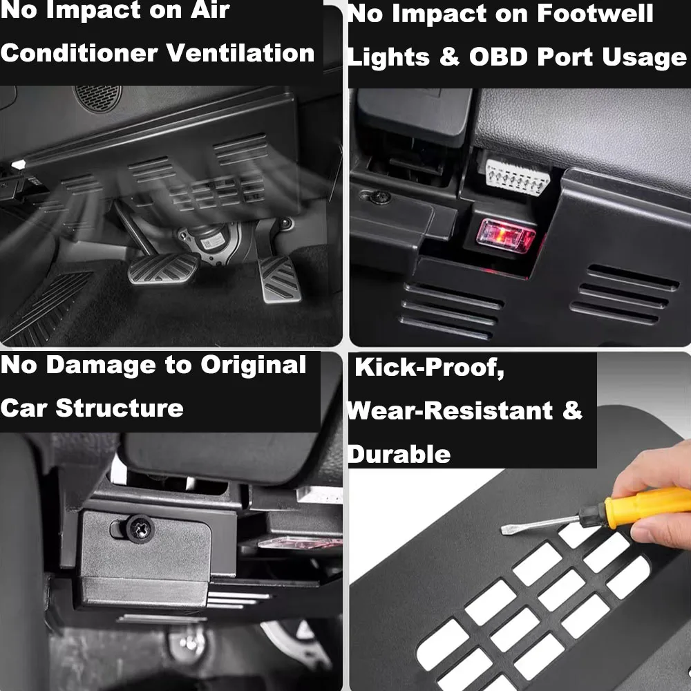 For JETOUR G700 2025 2026 Dedicated Driver's Side Panel Car Modification Accessories  ABS Material Anti Kick Panel