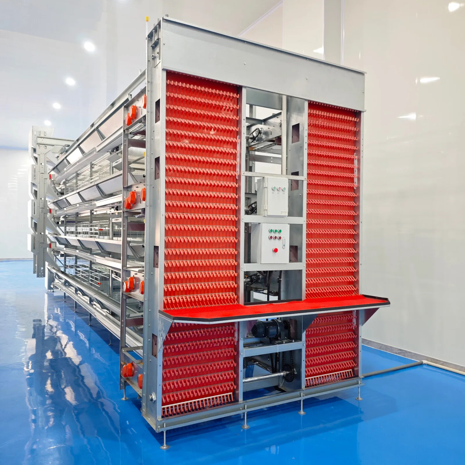 

H-Type Layer Chicken Cage for 1000 Birds with Automatic System for Commercial Poultry Farming High Density Solution
