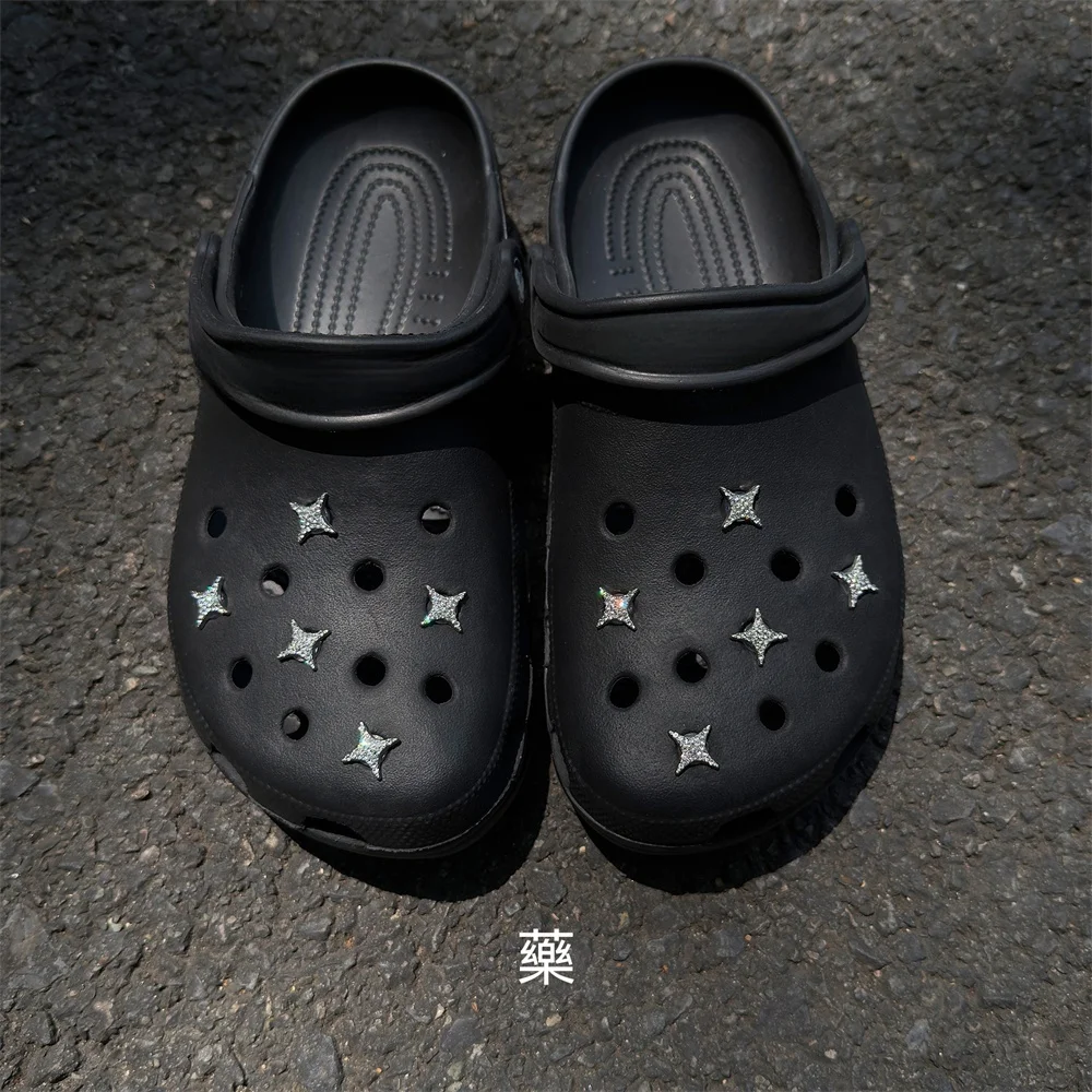 

Cute and fashionable crystal star shoe flower accessories DIY shoe accessories shoe accessories