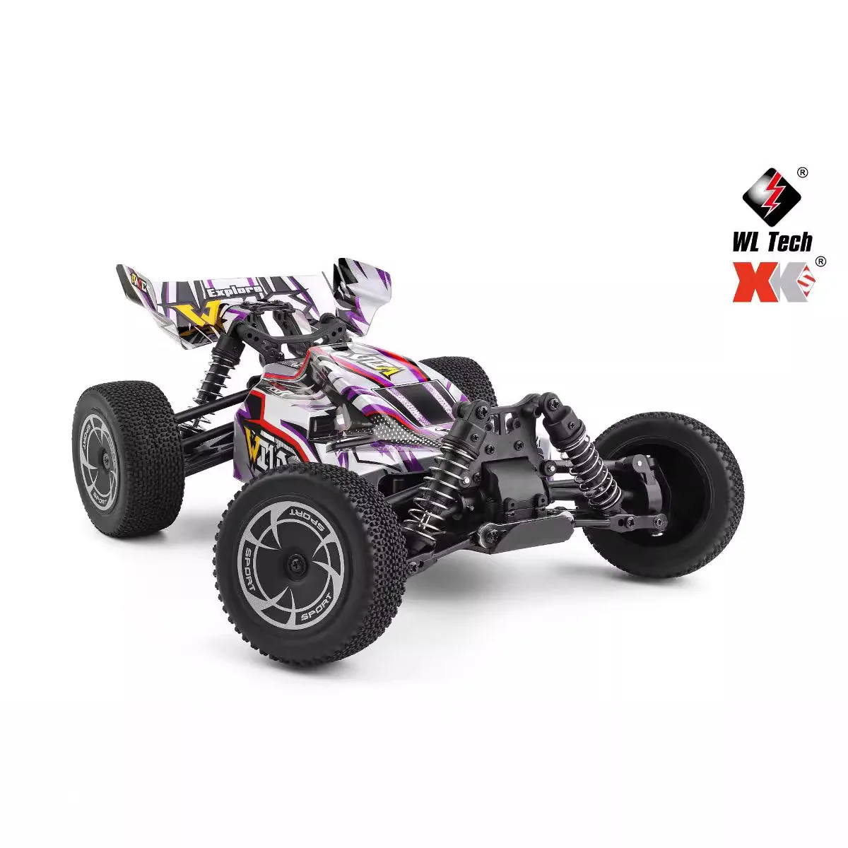 Skymaker WLtoys RC Car 1/14144016 2.4G Racing 35KM/H 390 Silnik 4WD Elektryczny samochód o dużej prędkości Off-Road Drift Zabawki zdalnie sterowane