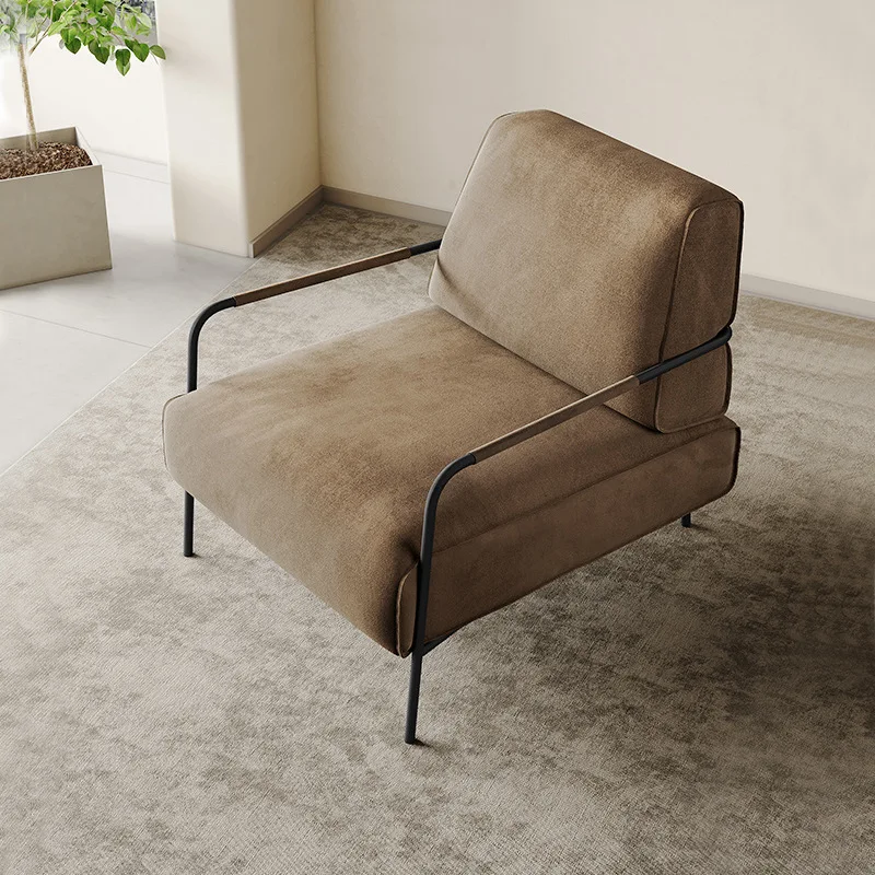 Modern Deluxe Armchair Living Room Bedroom Velvet Lounge Chair