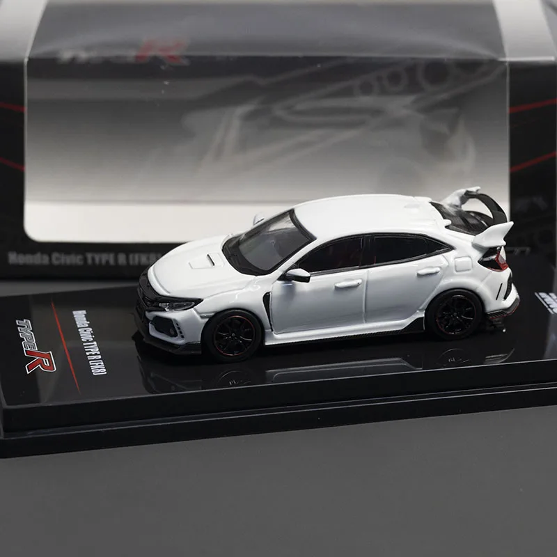 

Diecast INNO 1:64 Scale HONDA CIVIC TYPR-R FK8 White Alloy Car Model Collectible Toy Gift Souvenir Display Ornament