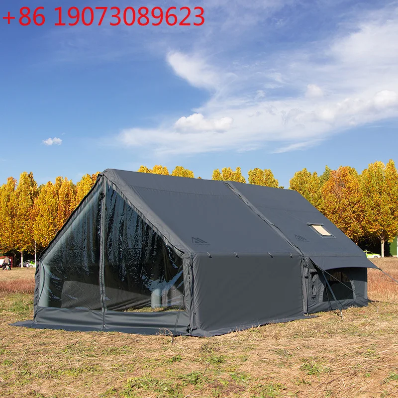 

Надувная палатка для кемпинга на открытом воздухе 6,3 + 7,2 м2 с удлиненным навесом