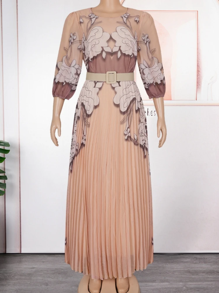 

African Dresses For Women Elegant Wedding Muslim Fashion Abayas Dashiki Robe Kaftan Long Maxi Dress Turkish Africa 2025 New