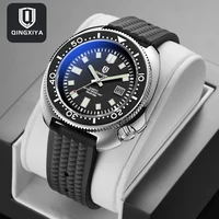 QINGXIYA, nuevos relojes de negocios para hombres, relojes de cuarzo de lujo de primeras marcas para hombres, reloj de fecha resistente al agua, reloj deportivo, reloj Masculino + caja