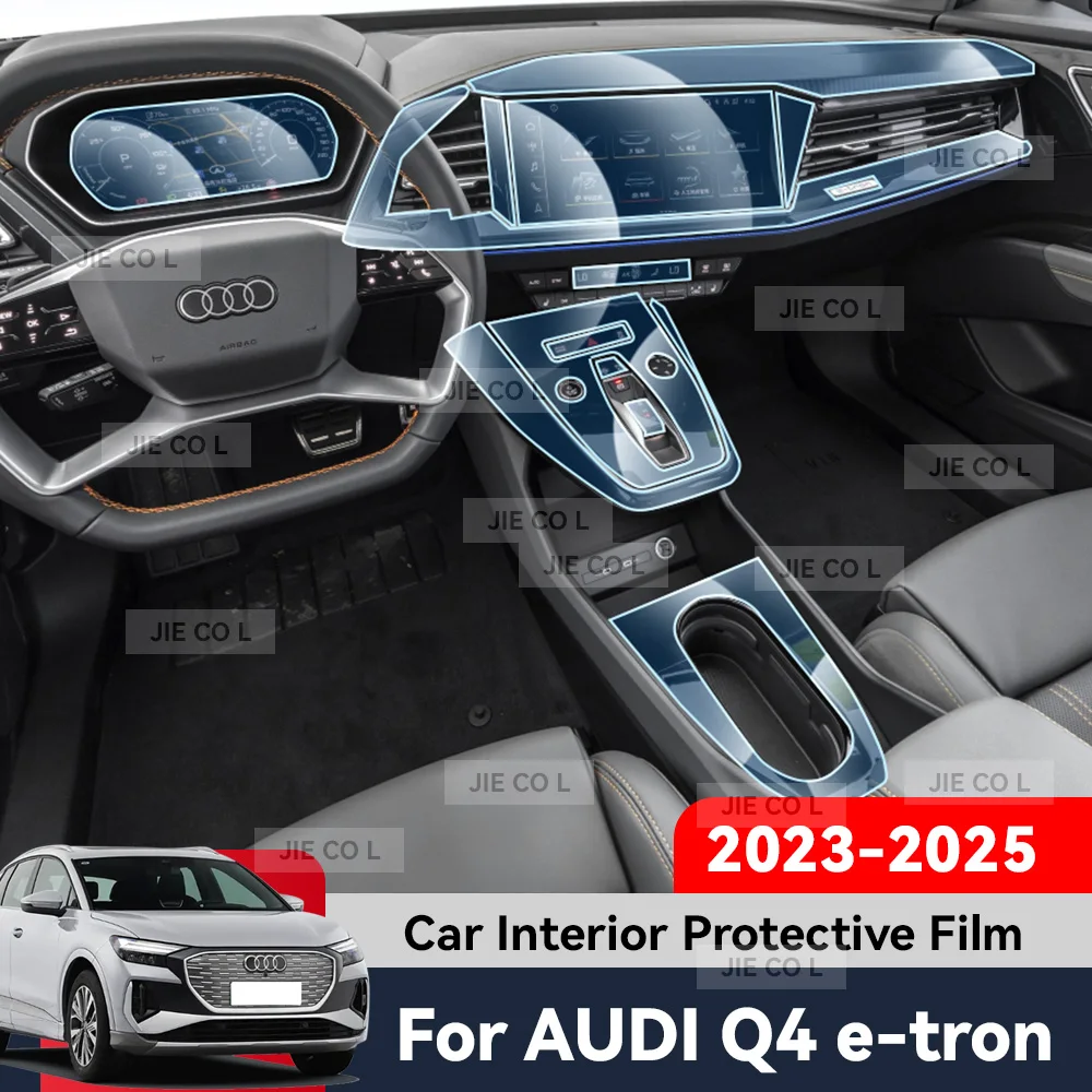 

Auto Central Control TPU Navigation Anti Scratch interior Protection Film Navigation For AUDI Q4 e-tron 2023-2025 Accessories