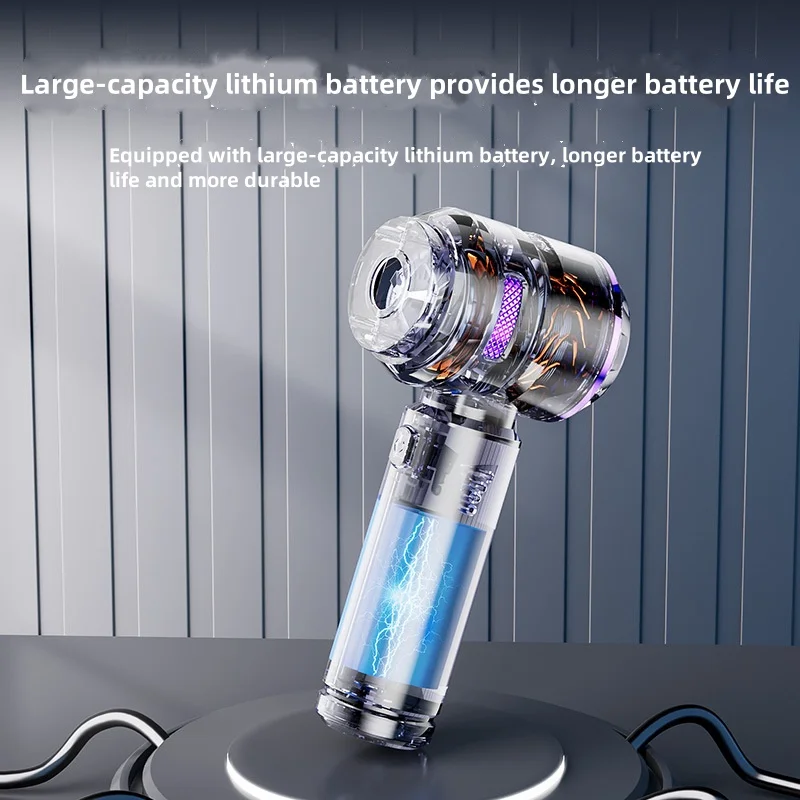 Автомобильный пылесос с всасыванием и выдувом двойного назначения, беспроводной мини-пылесос, автомобильный бытовой электрический пылесос